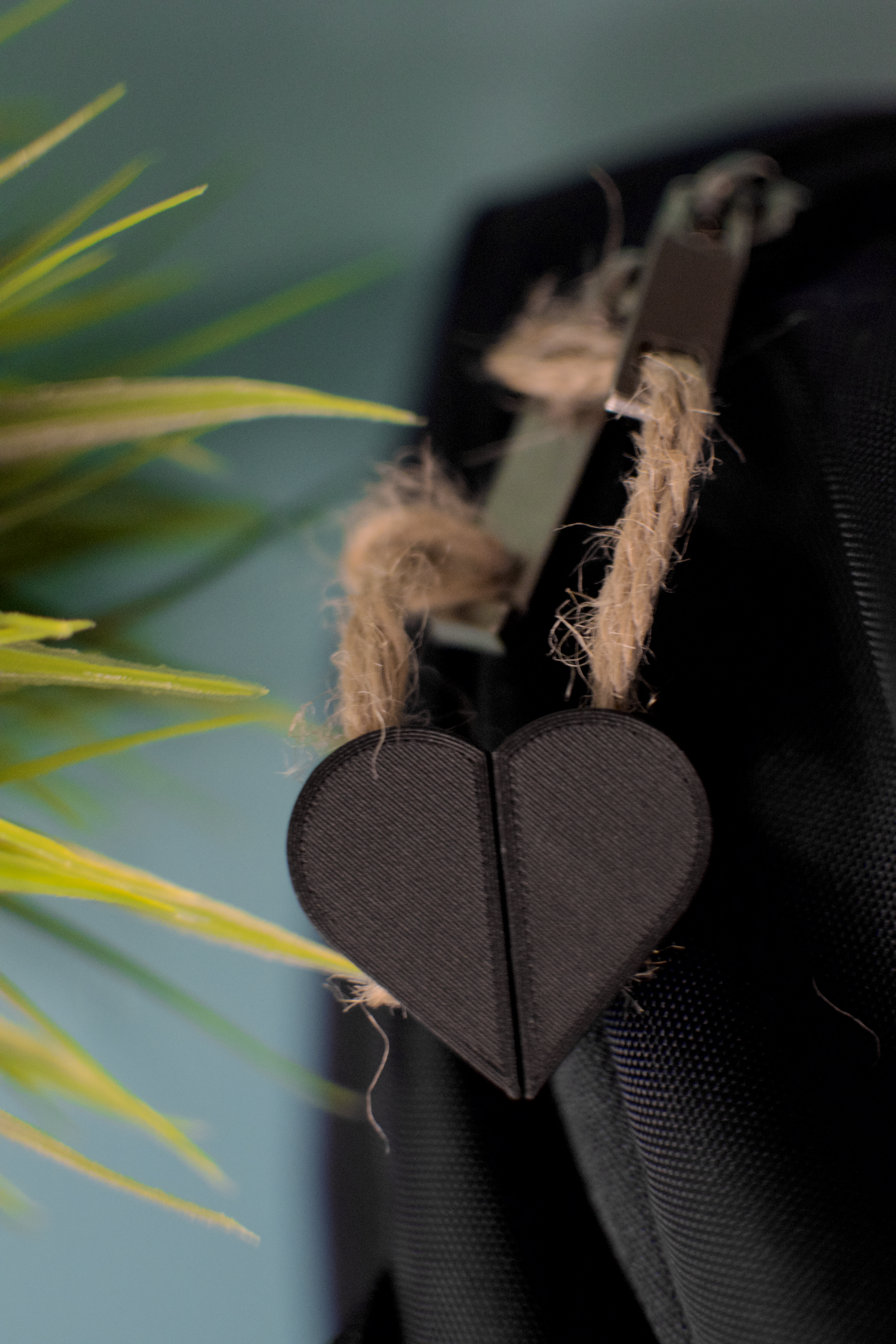 Heart Zip Pull with Magnets