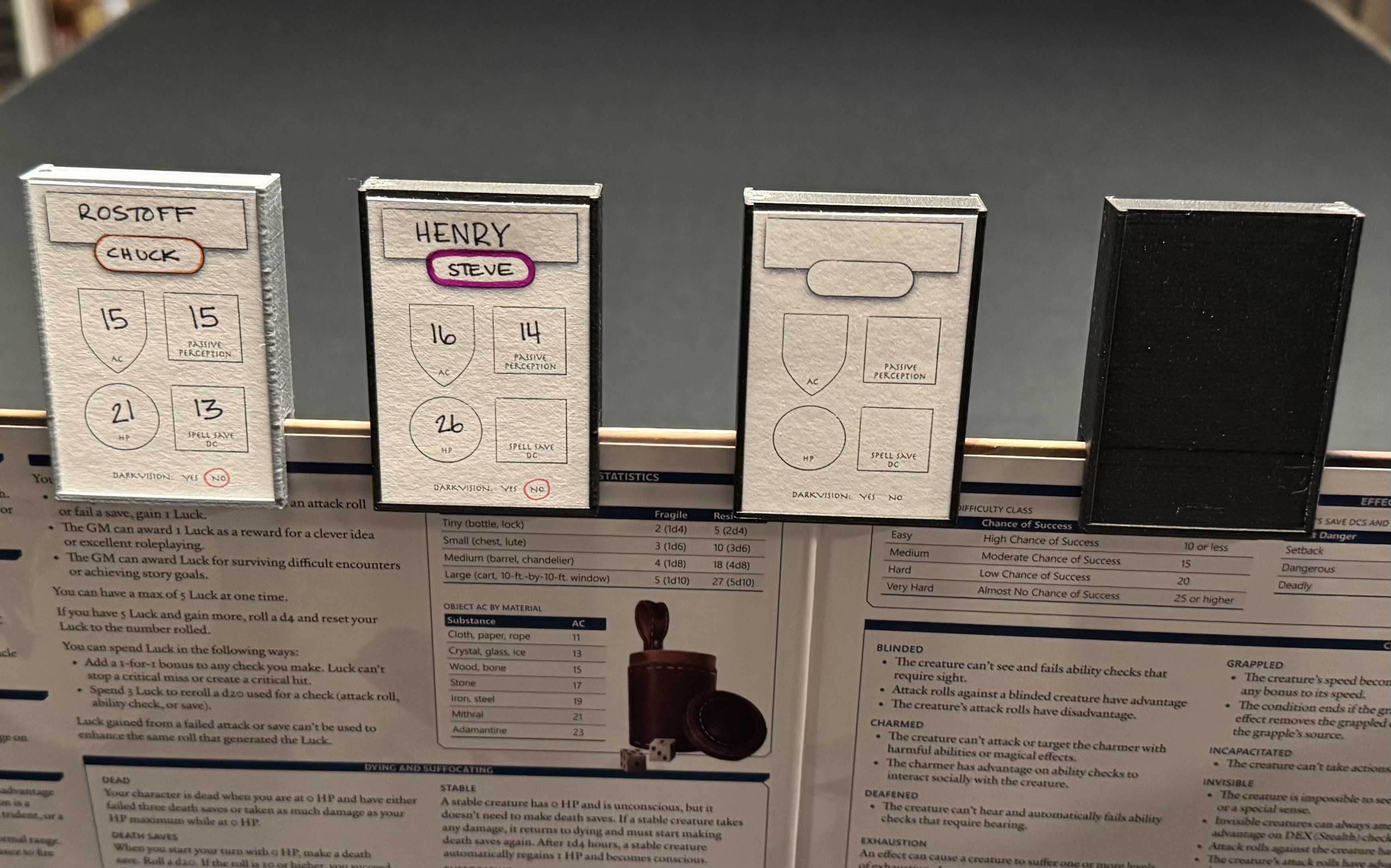 DM Screen Initiative Tracker