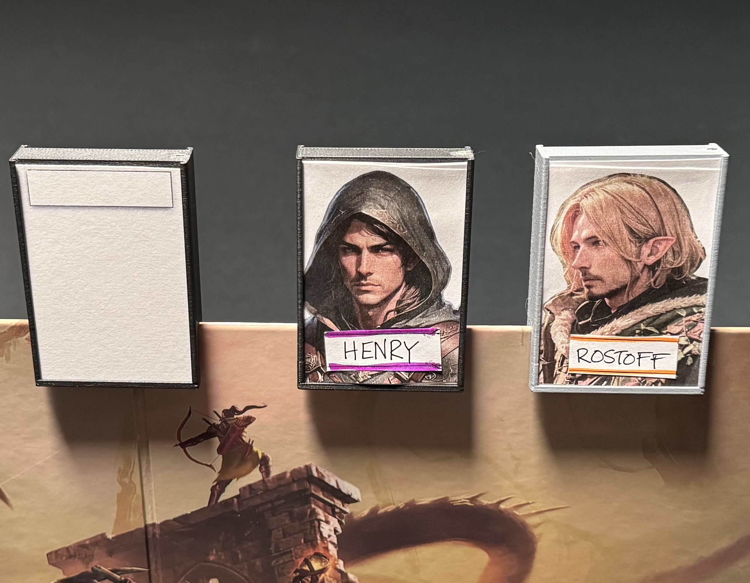 Miniatura 4 do modelo 3D DM Screen Initiative Tracker