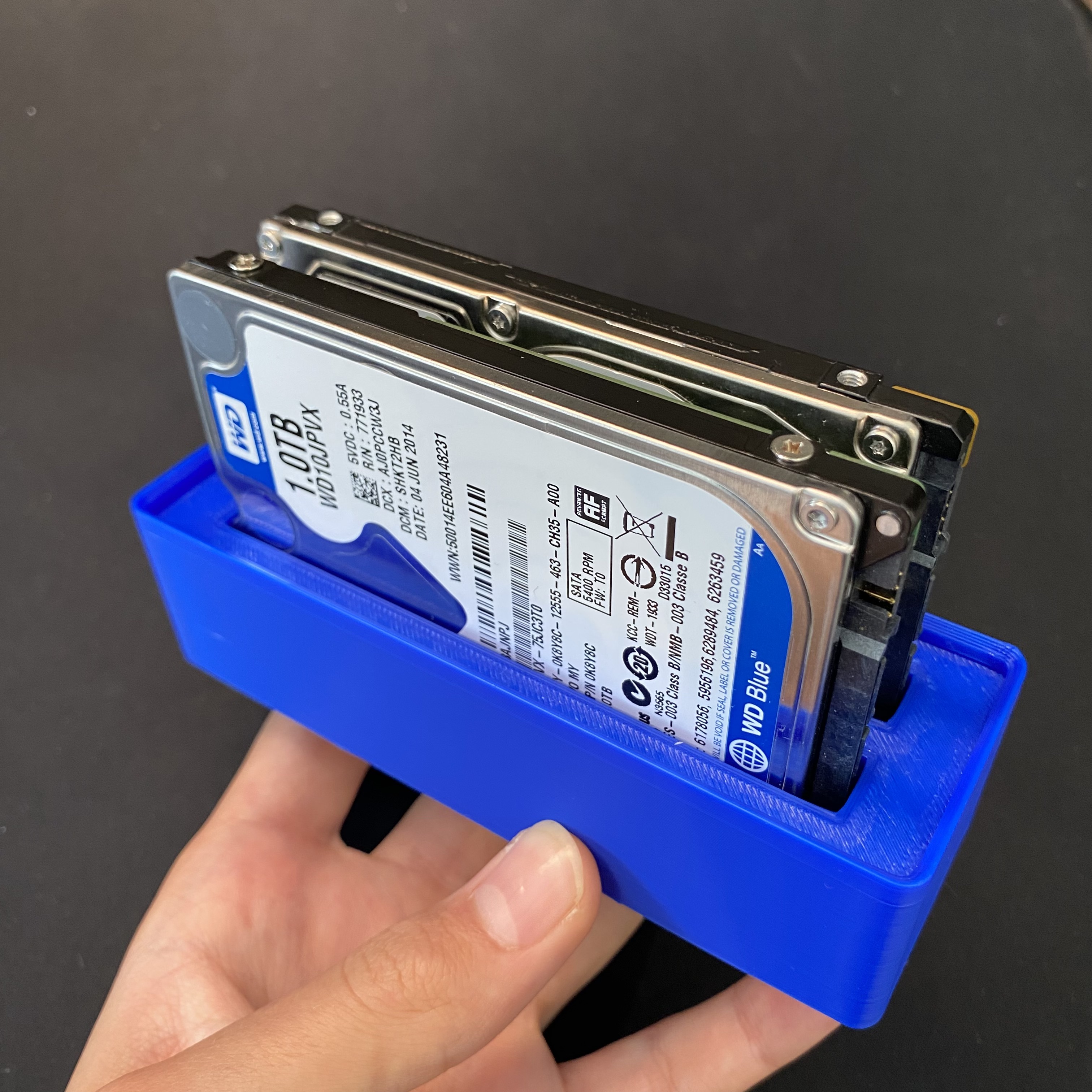 2 x 2.5" Hard Drive 3x1 Gridfinity Bin