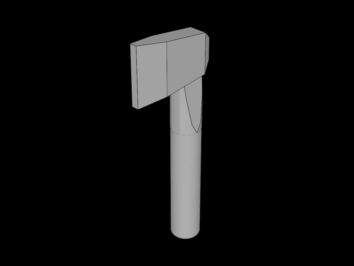 Lego Compatible (3835.dat) Minifig Tool Handaxe