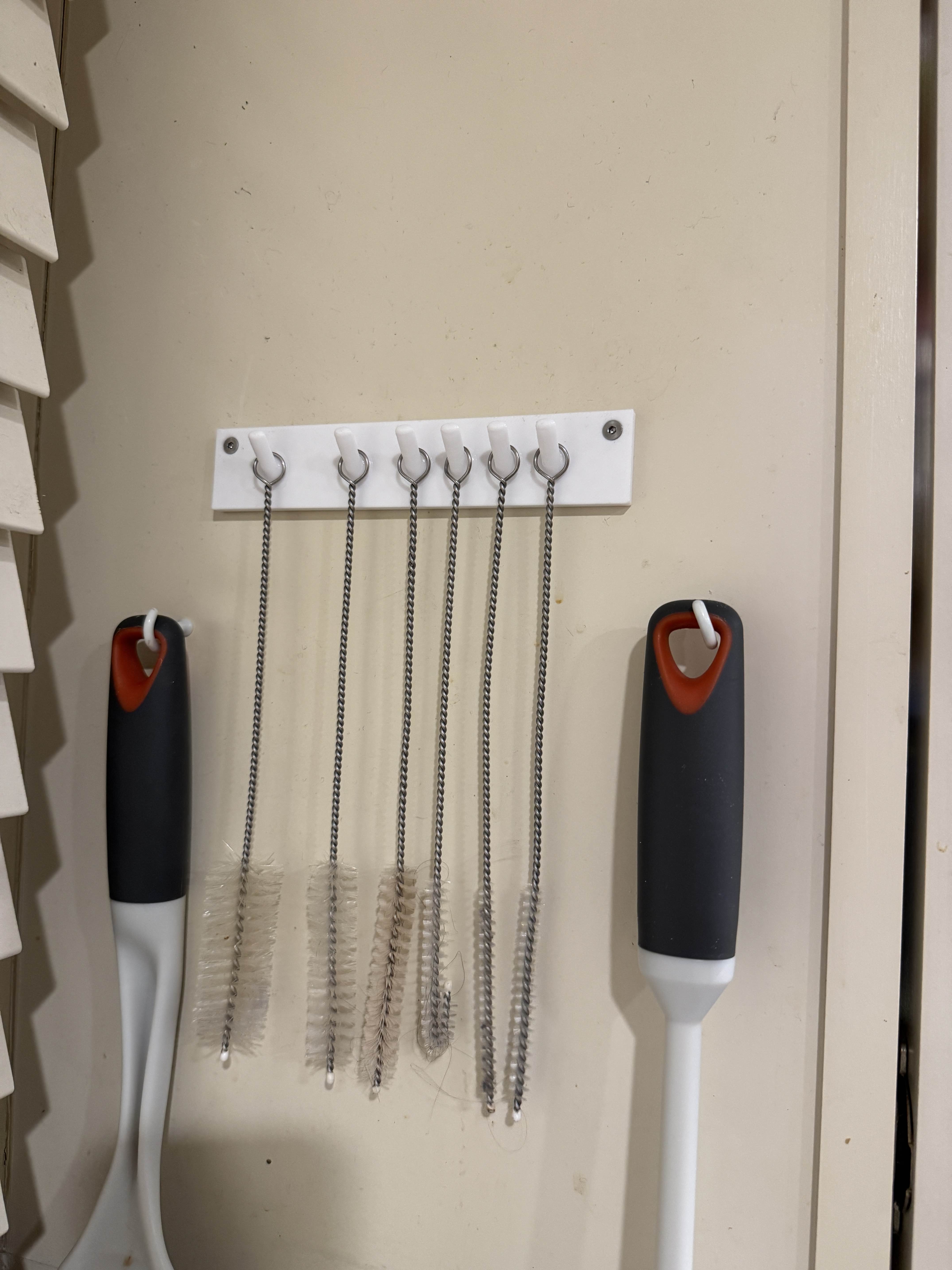 Hooks for Bottle/Test Tube/Straw brushes