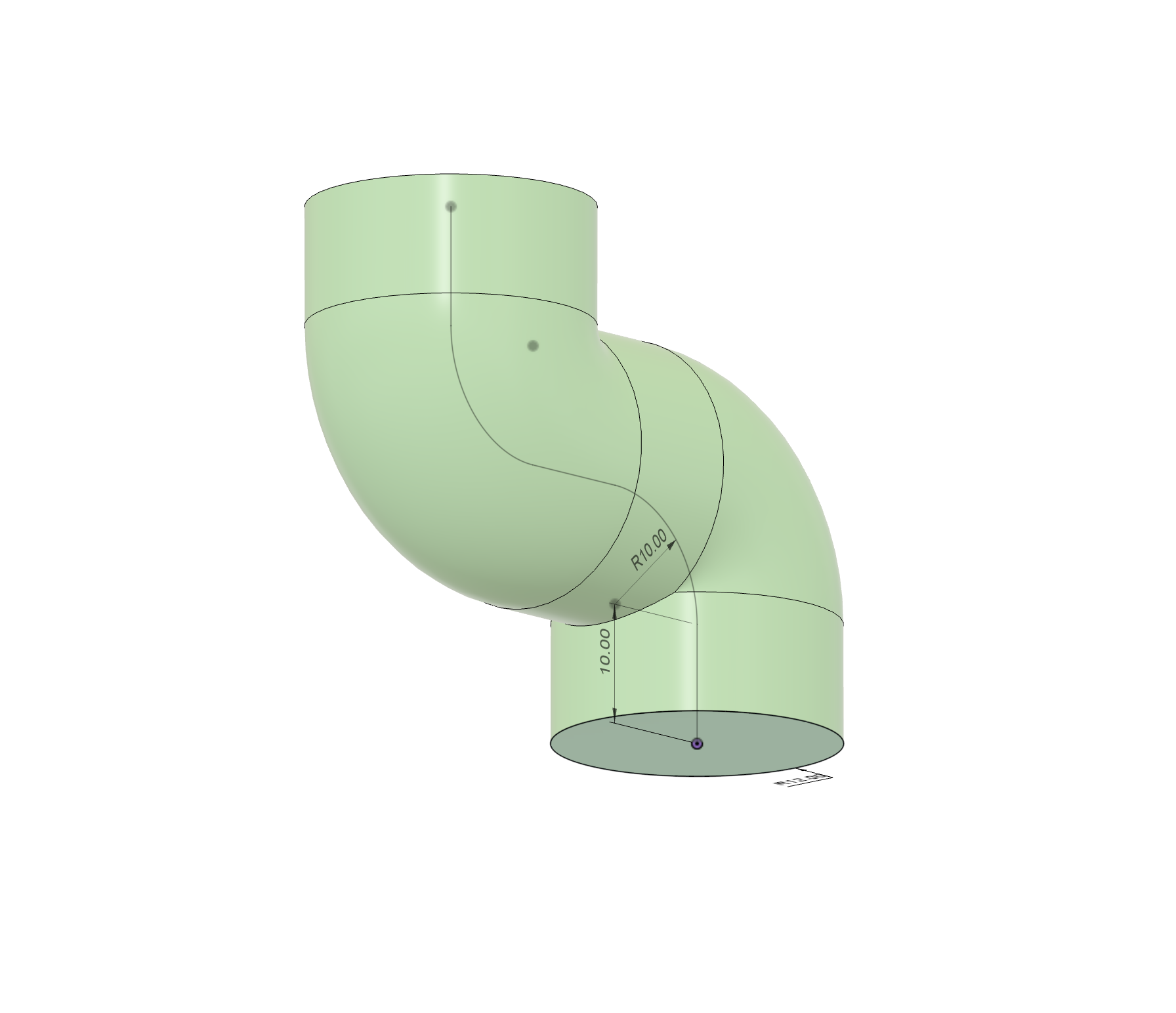 CAD Howto: Overtight Sweep