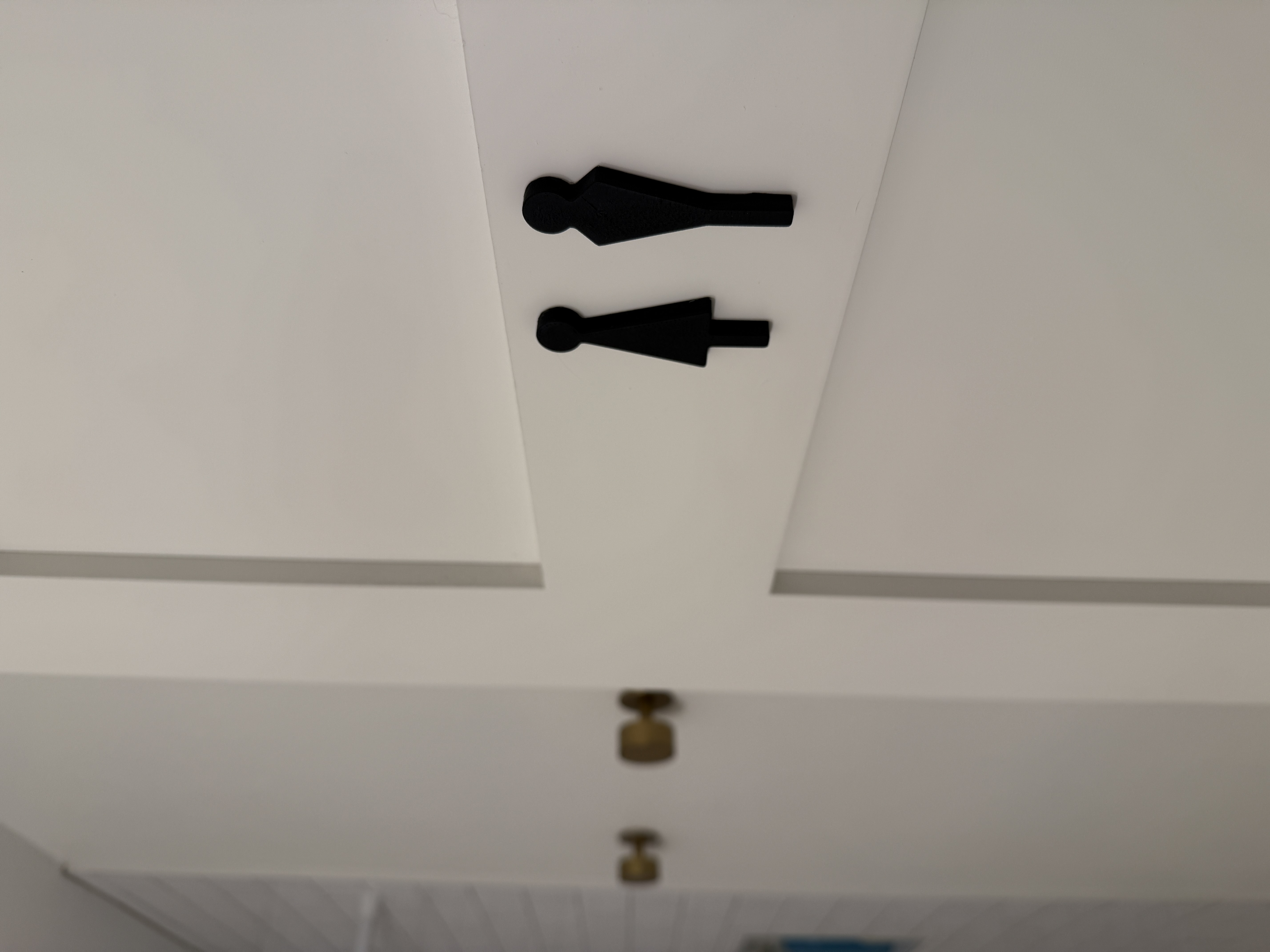 WOODWERD | Her & Him Bathroom Door Sign