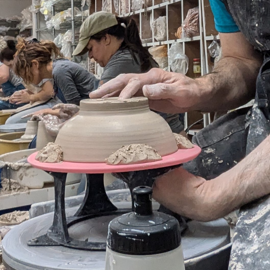 Pottery Trimming Stand