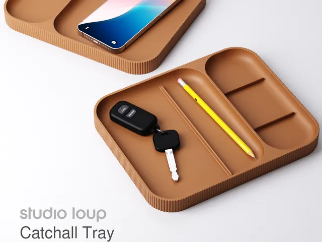 Catchall Tray (Two versions included)