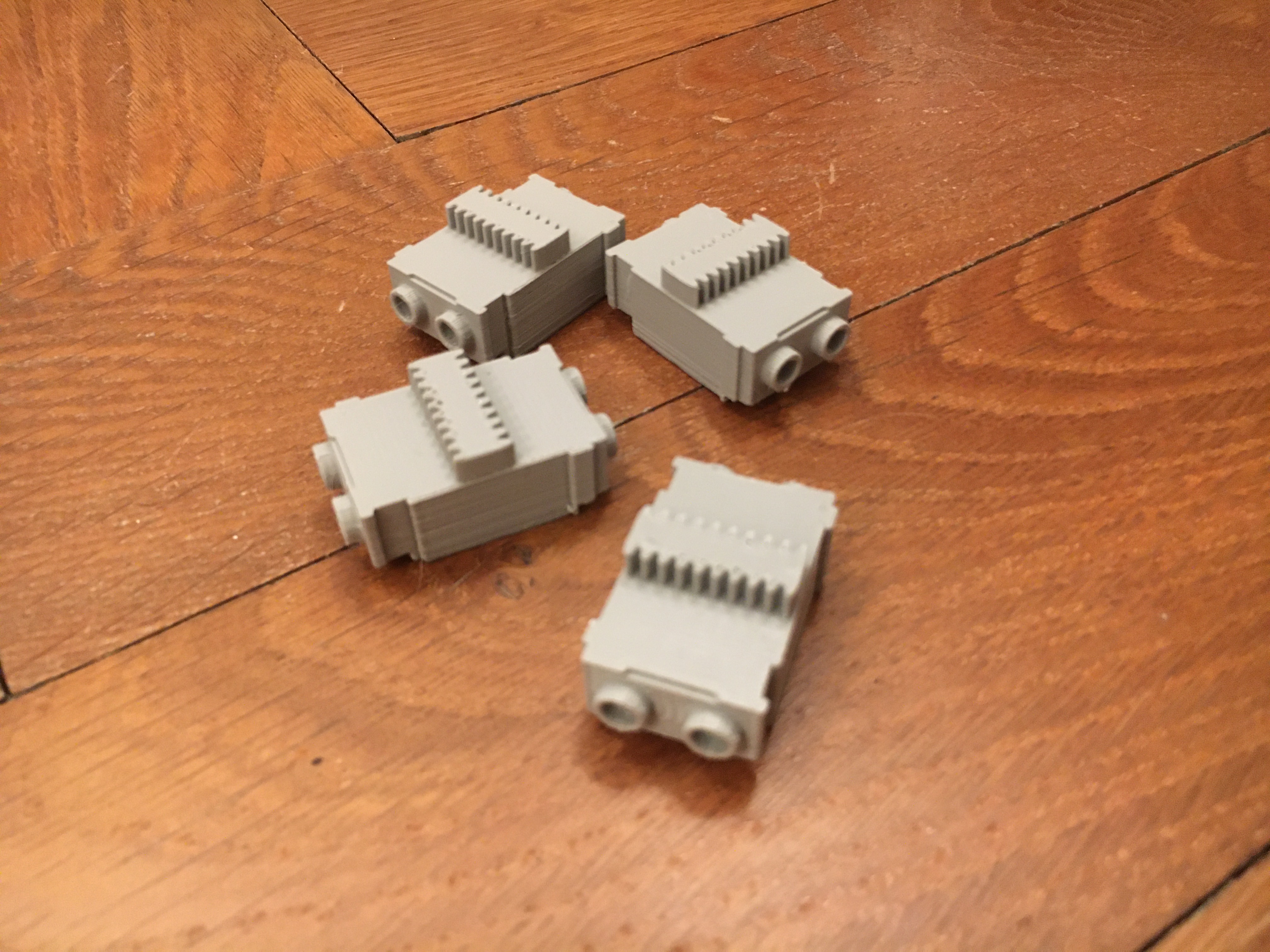 Lego Monorail Track Straight - 2 Studs Long