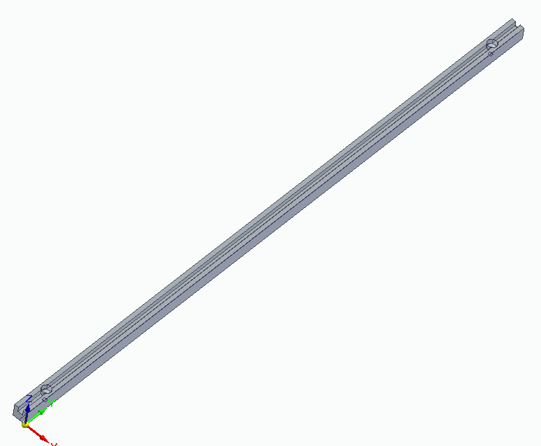 Rail - Plexiglass holder — thumbnail 2
