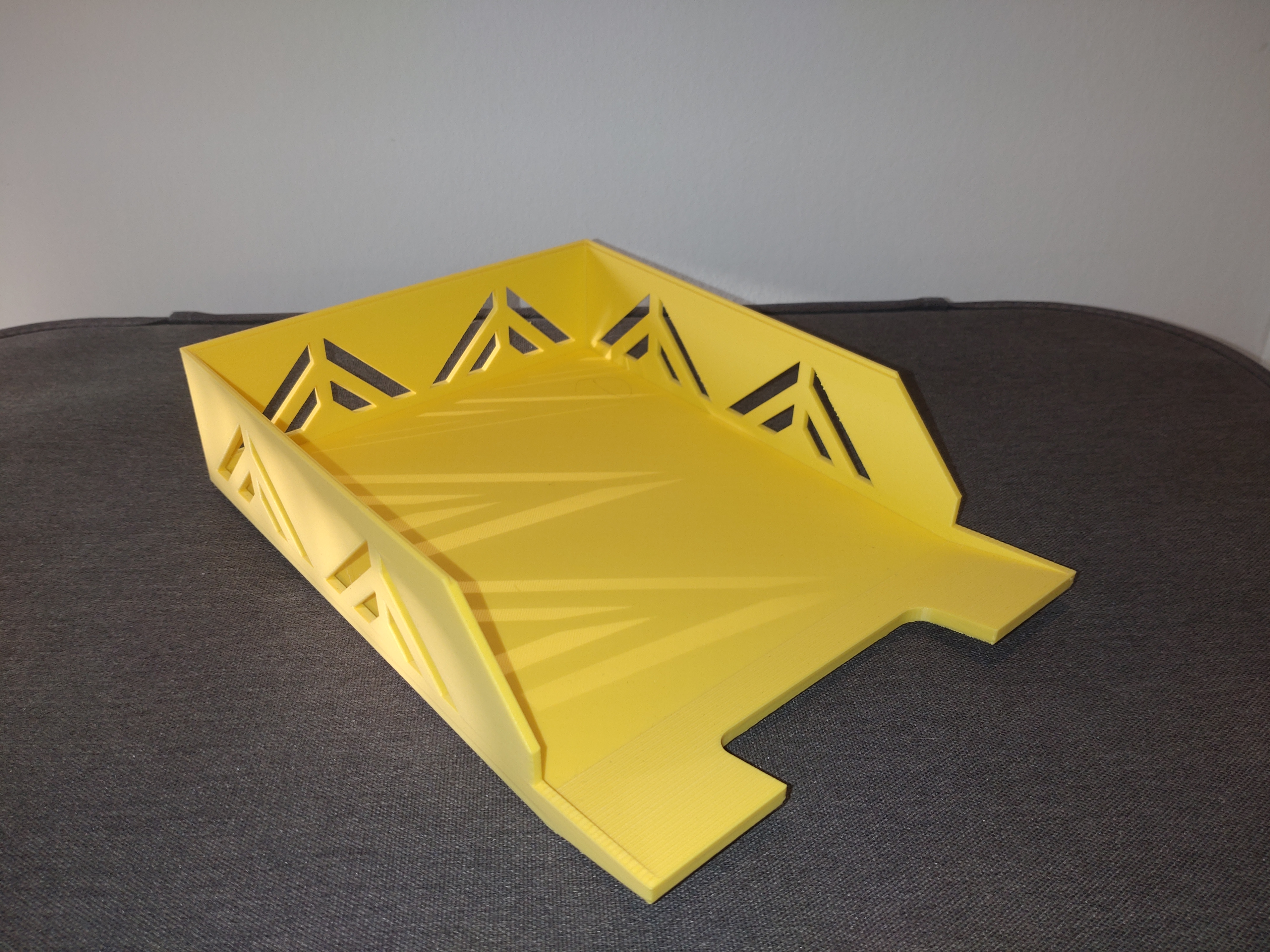 Miniatura 3 do modelo 3D Stackable storage tray in A5 paper size