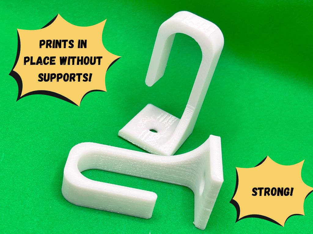 Under Desk Cable Tidy Hook