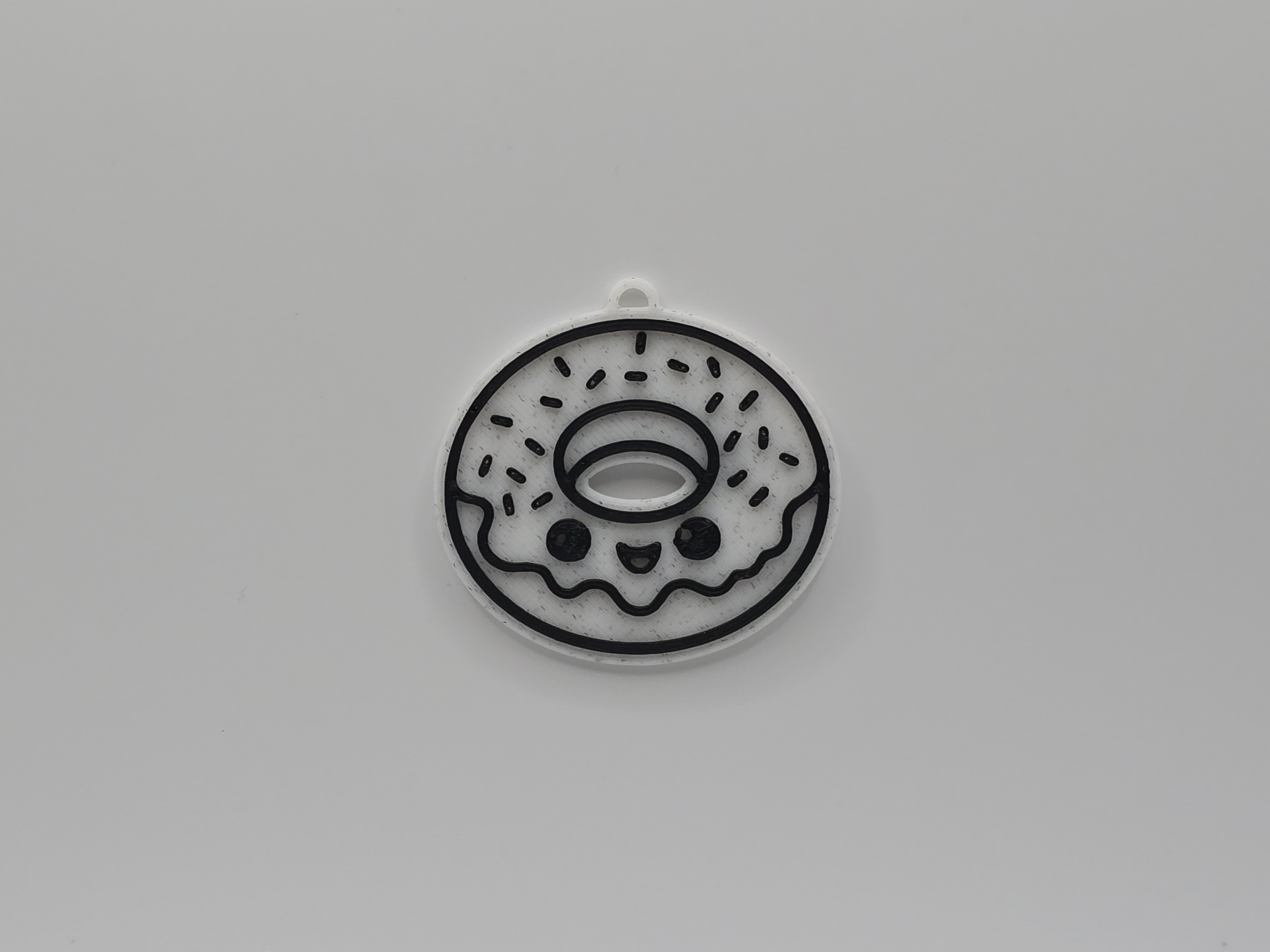 Cute Donut Keychain