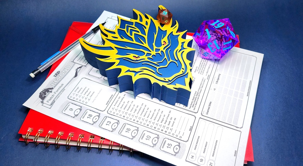 Dragonhead D&D Dicebox — miniatura 3
