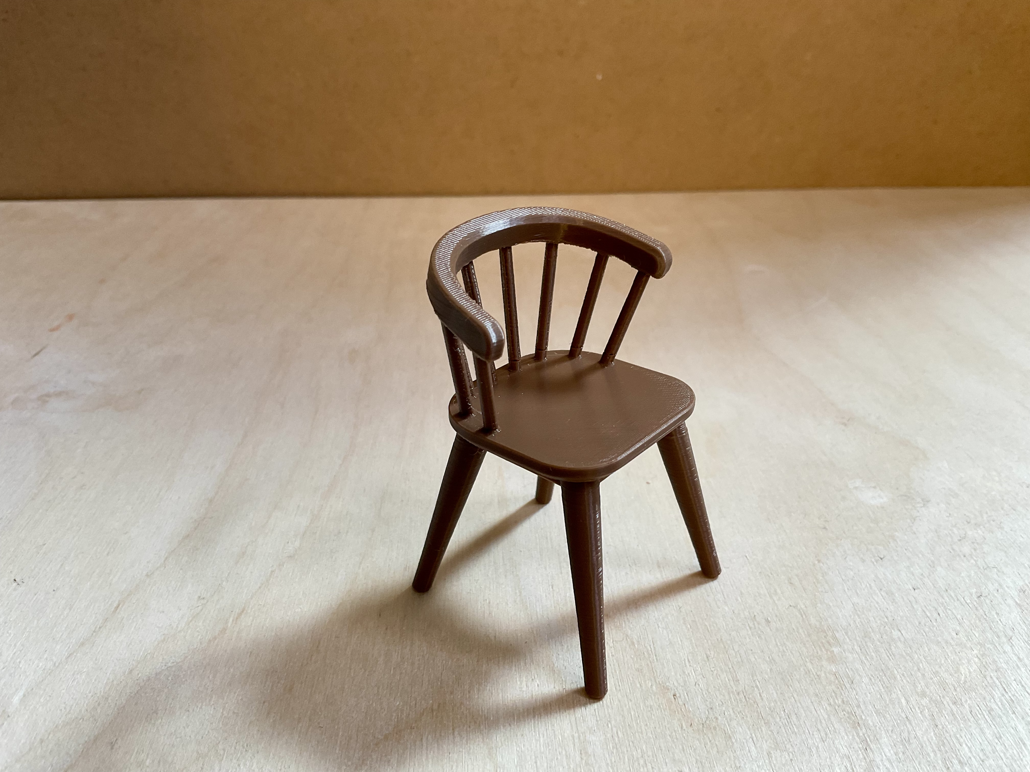 Miniatura 3 do modelo 3D Chair & Table set 2