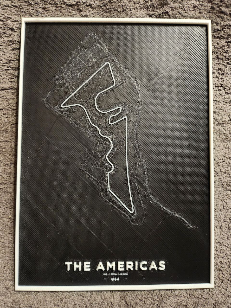 The Americas Circuit F1 - HueForge