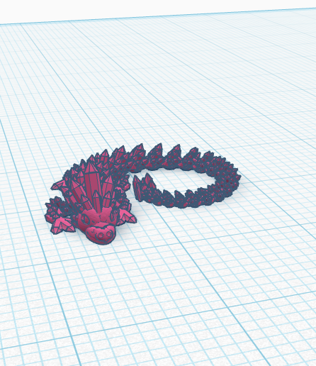 crystal dragon