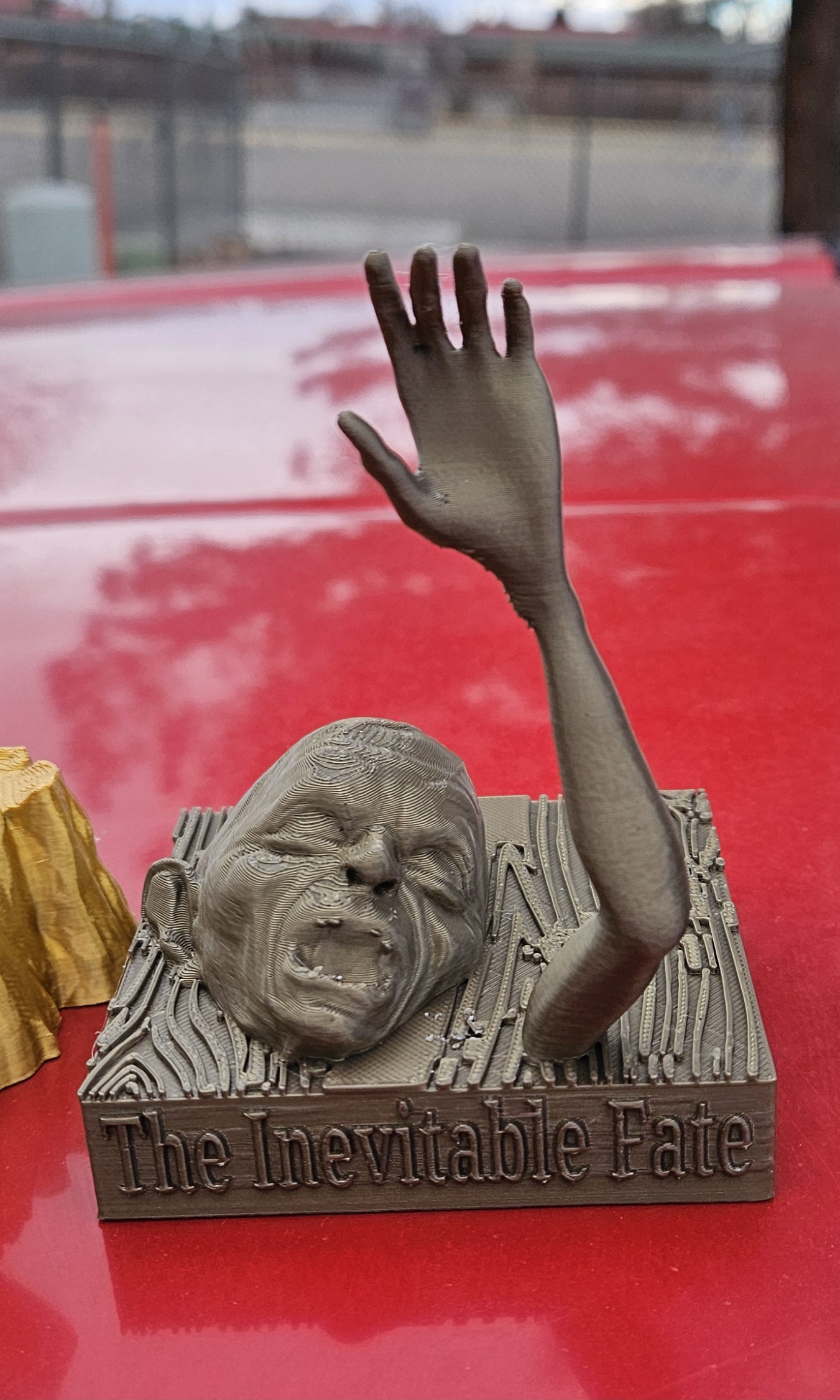 "Inevitable Fate" LOTR Gollum 2nd place trophy
