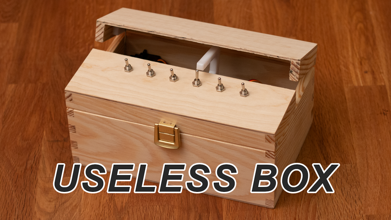Useless box (Arduino controlled)