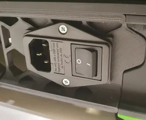 Voron Trident - Power inlet - change size
