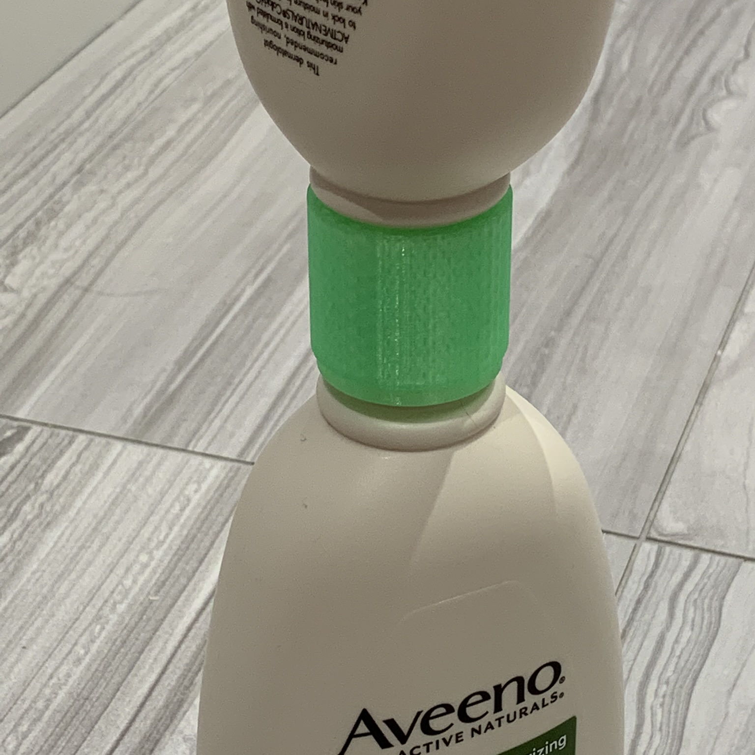 Aveeno Bottle Coupler, Improved