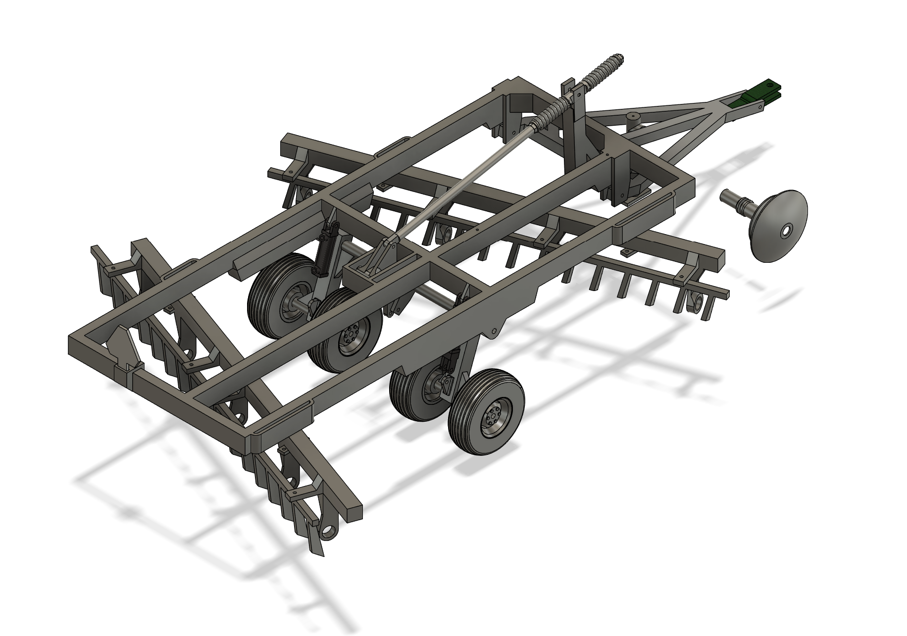 Wishek - 14ft Offset Disk - 1:16th Scale — thumbnail 3