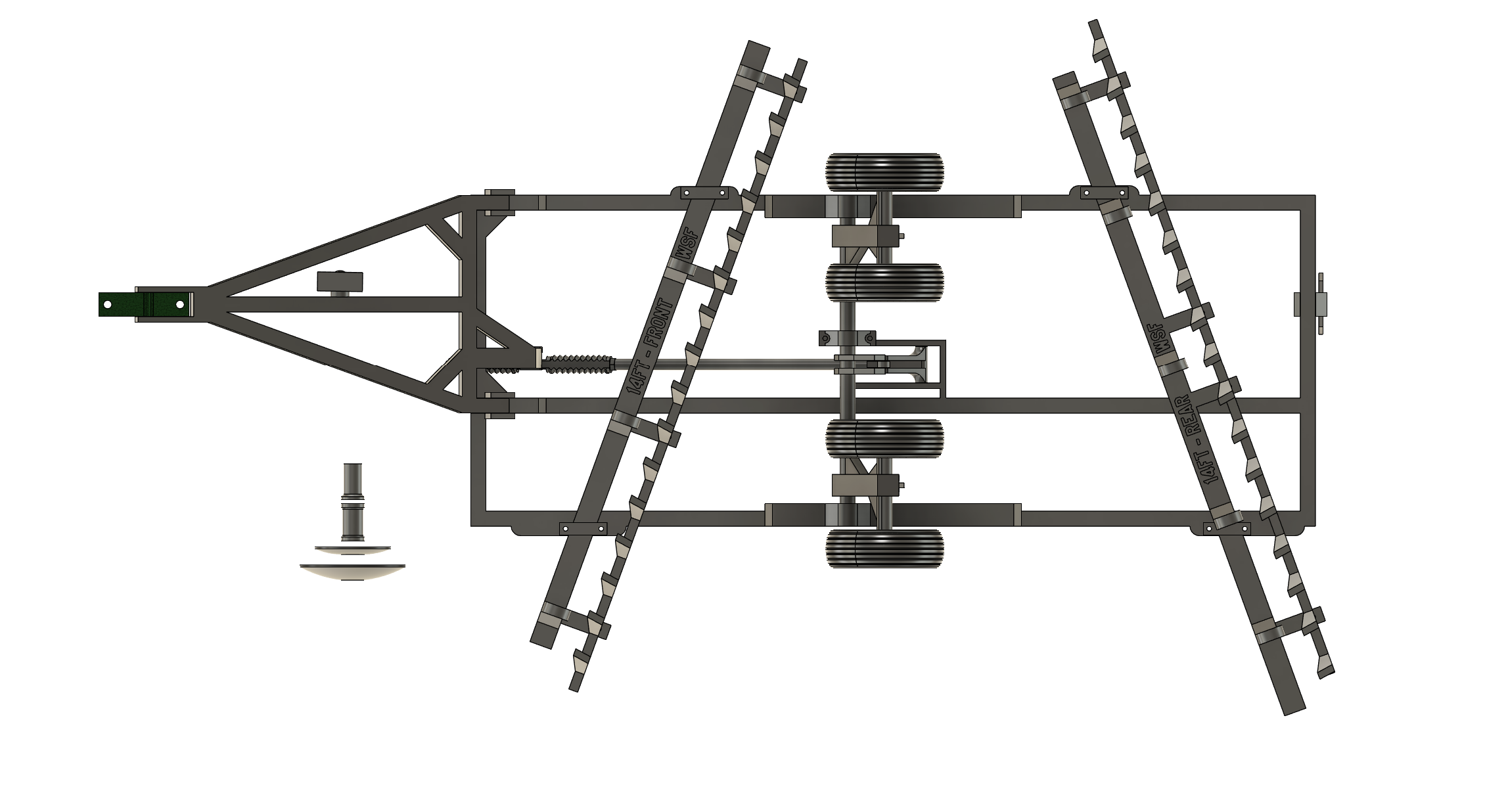 Wishek - 14ft Offset Disk - 1:16th Scale — thumbnail 6