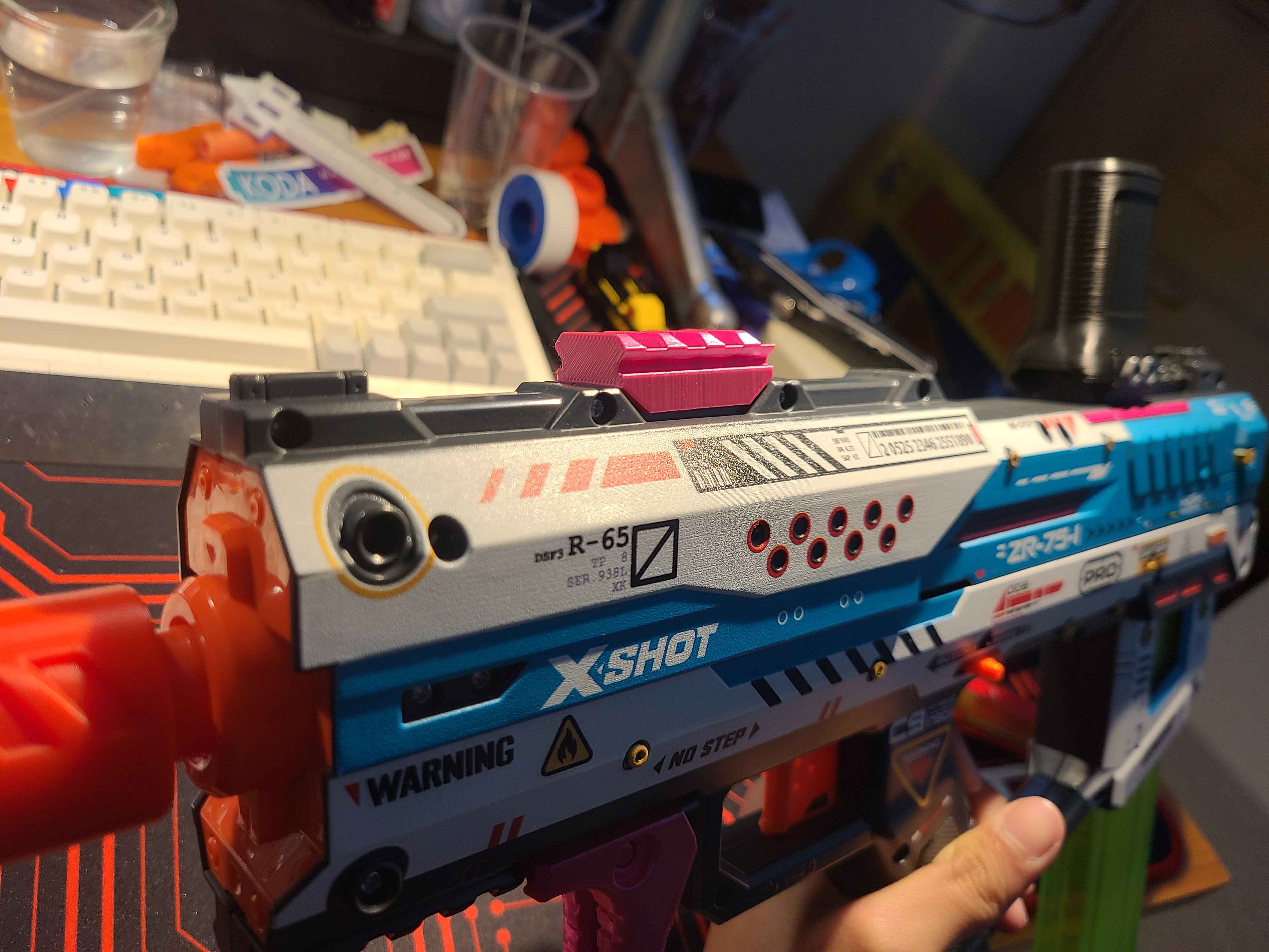 X-shot Fury X Picatinny Prototype