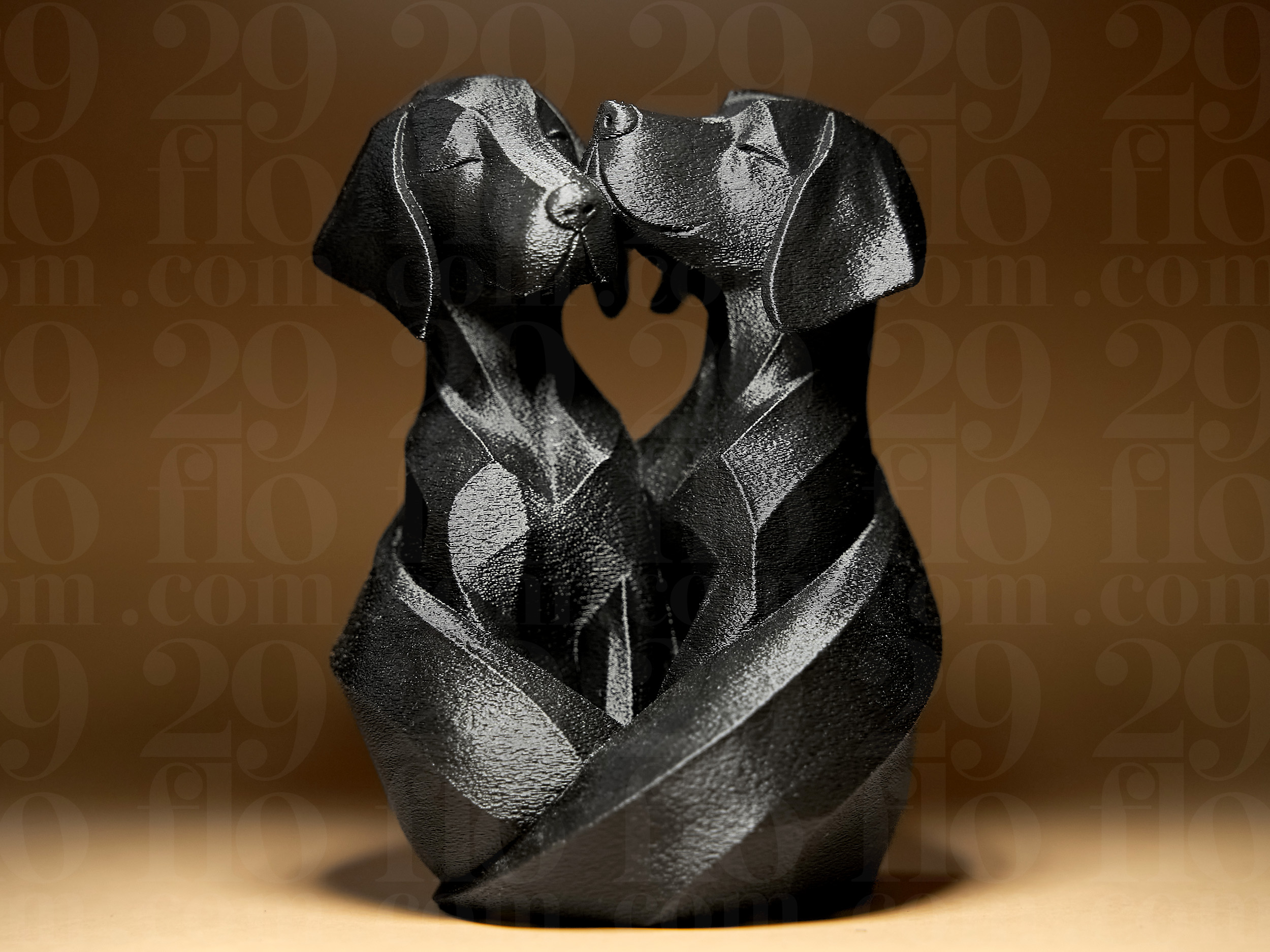 Two Labradors in Love