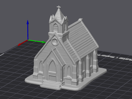 Church Miniature — miniatura 4