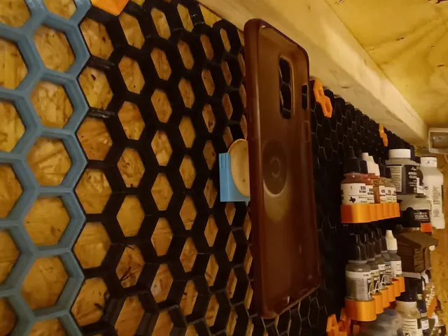 minimal Popsocket wallmount / roofmount (honeycomb compatible) v2