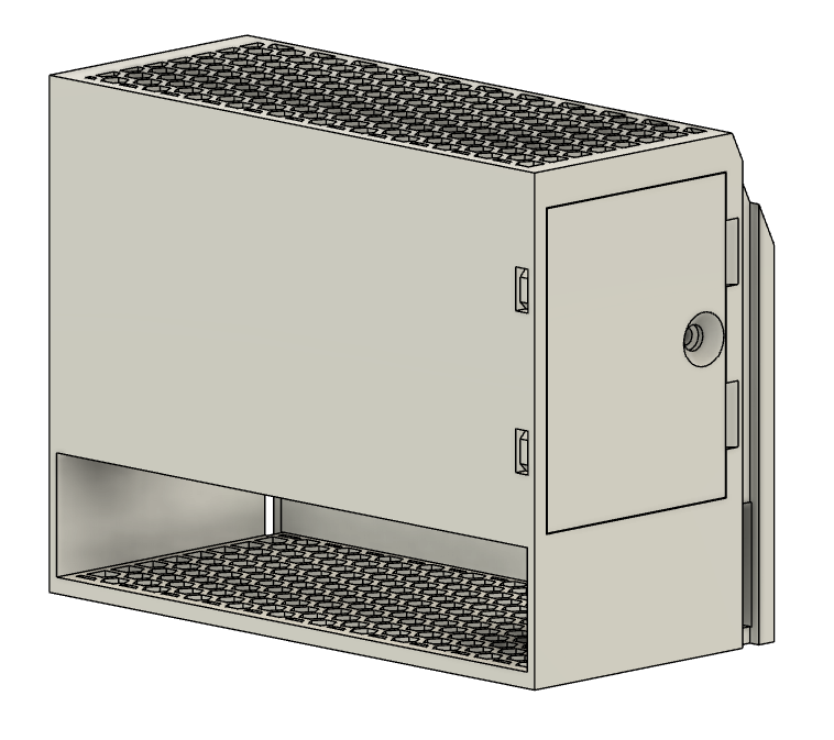 Qidi Plus 4 Hepa Filter, flush fit with refillable carbon.