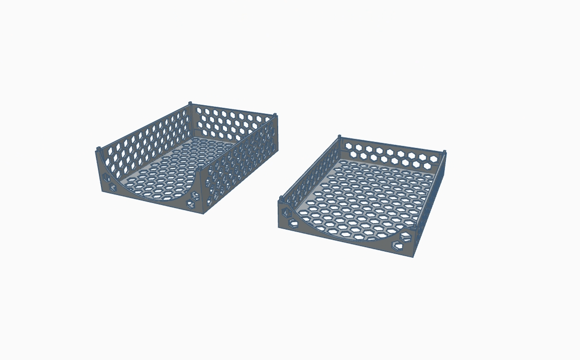 Stackable A4 paper rack