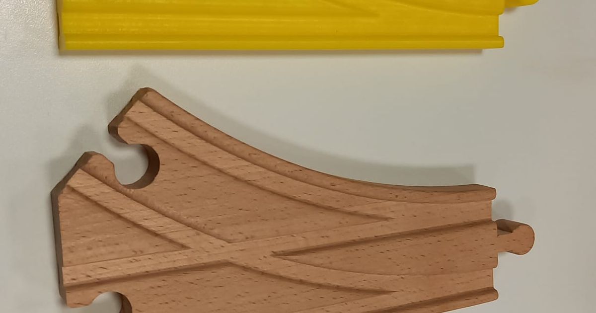 Wooden railway splitter by smrzik5555cz | Download free STL model ...