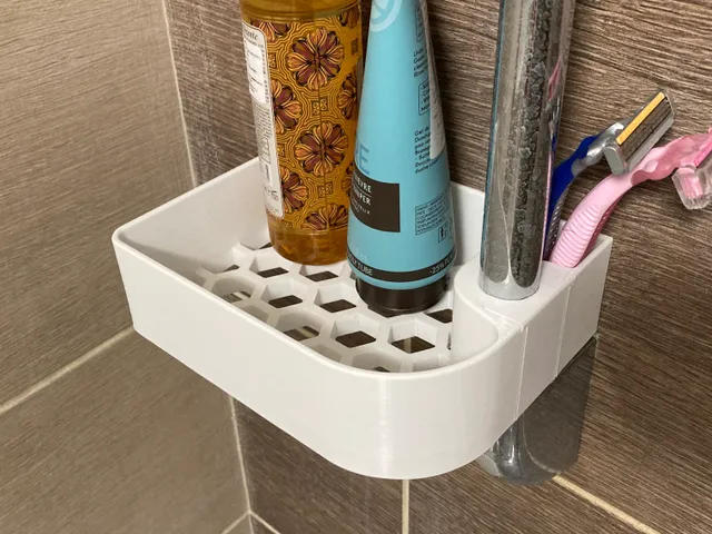 Update: Shower rail shampoo basket (rail 18/22mm)