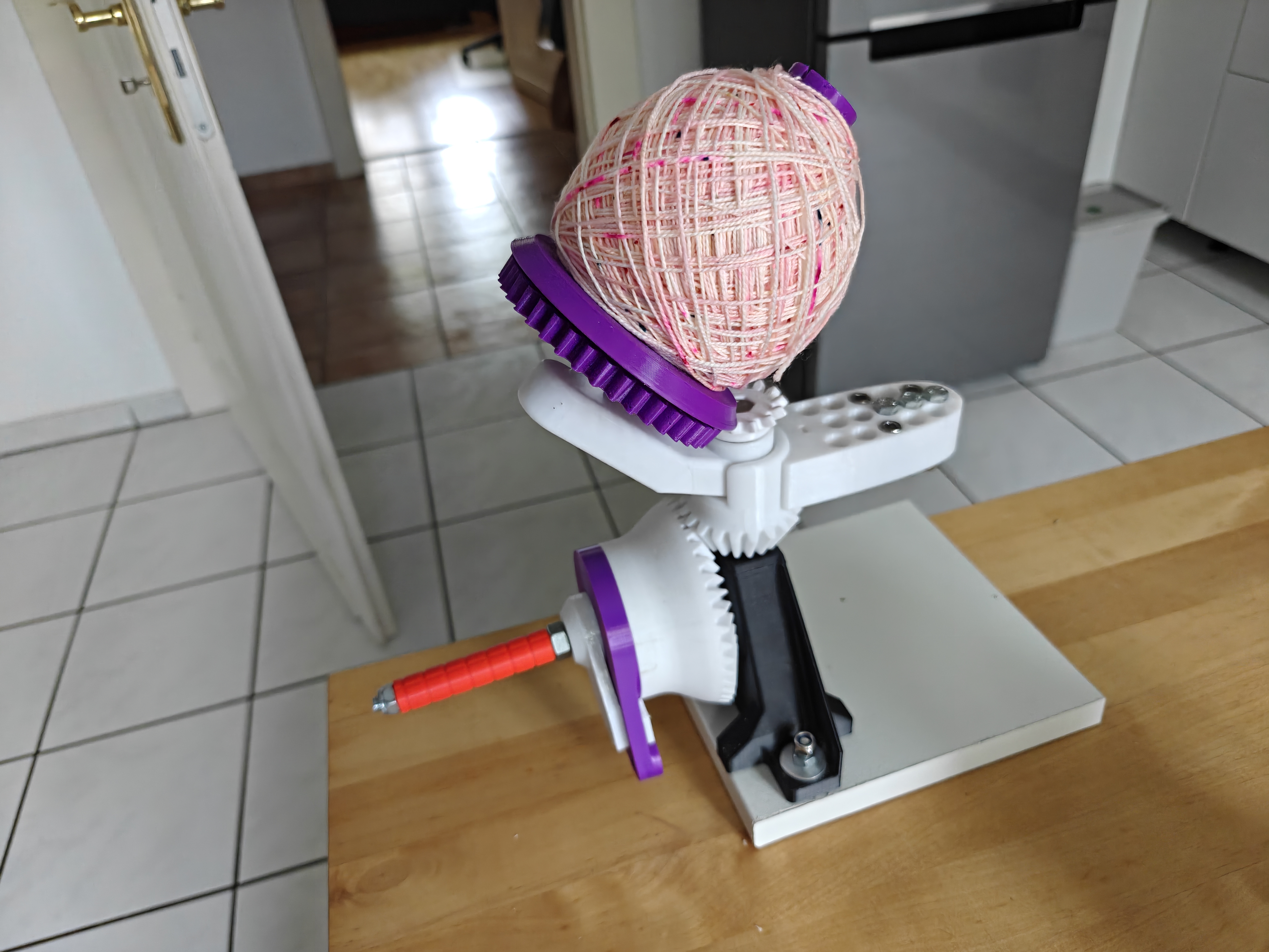 Wool Winder Upgraded Parts
