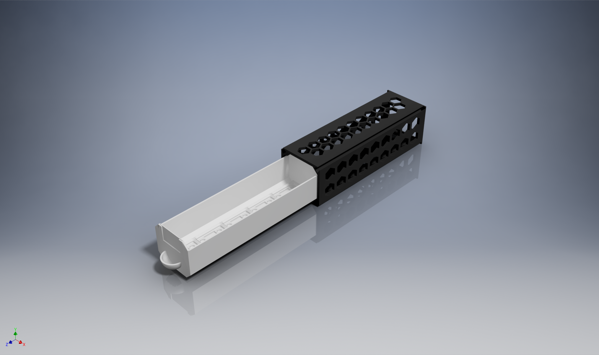 Miniatura 11 do modelo 3D Improved modular gridfinity drawers