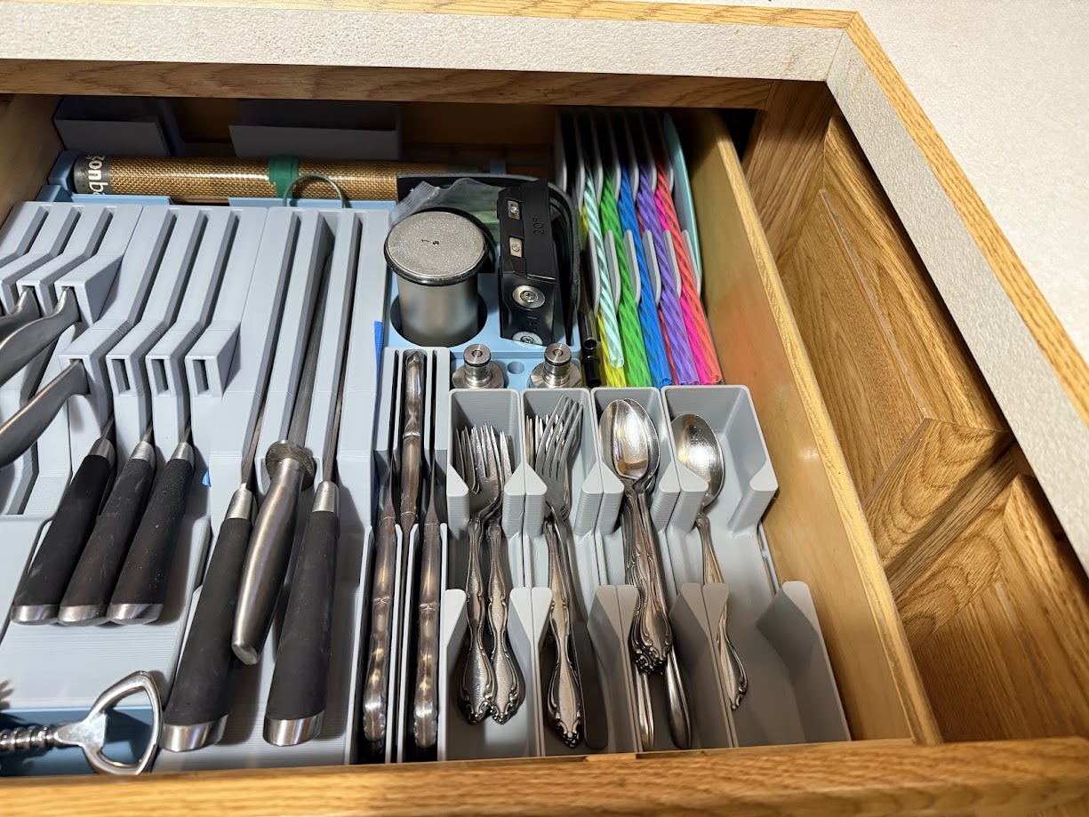 Gridfinity Baking Silicone Mat Holder — miniatura 4