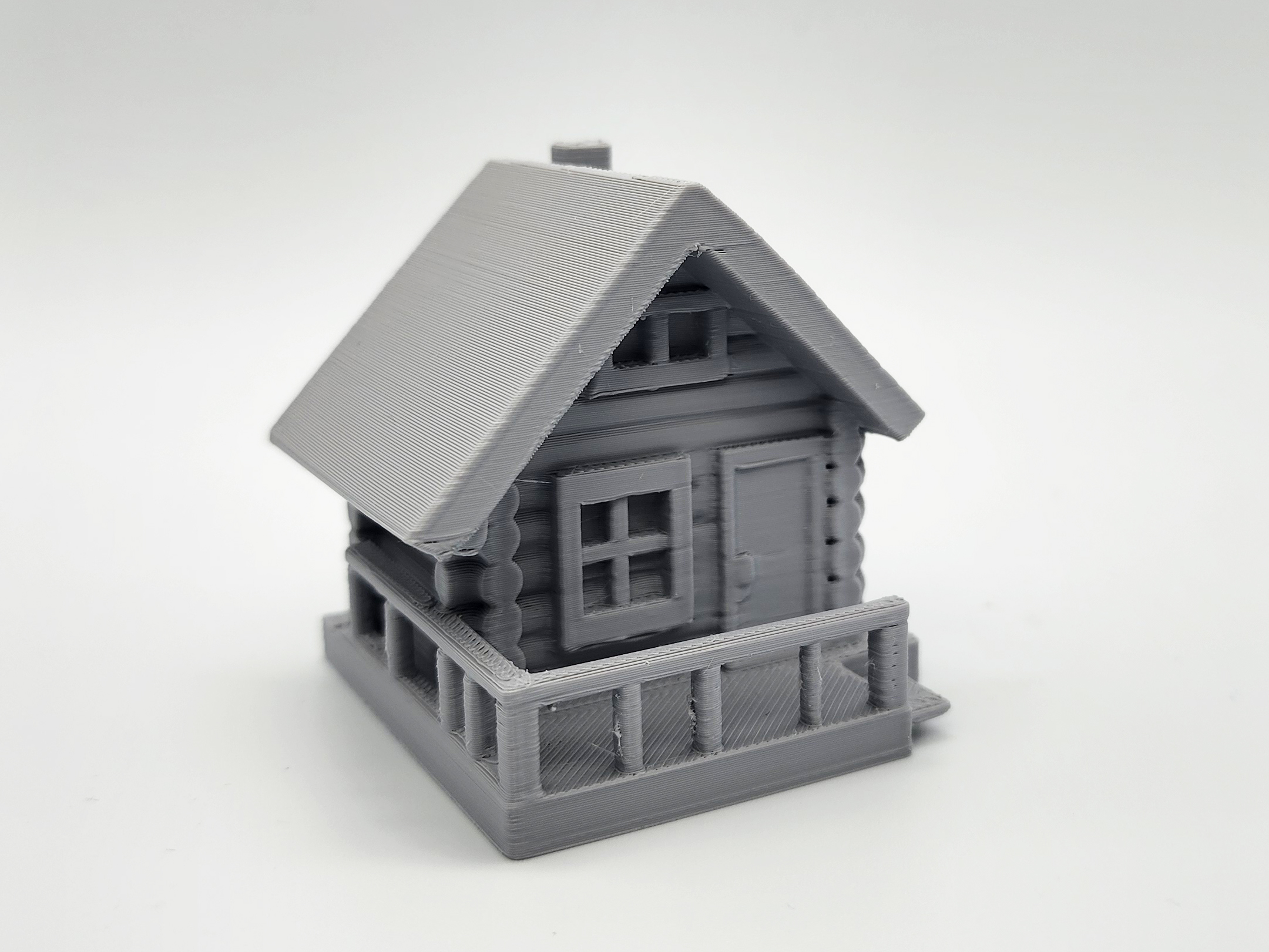 Miniatura 4 do modelo 3D Log Cabin Miniature
