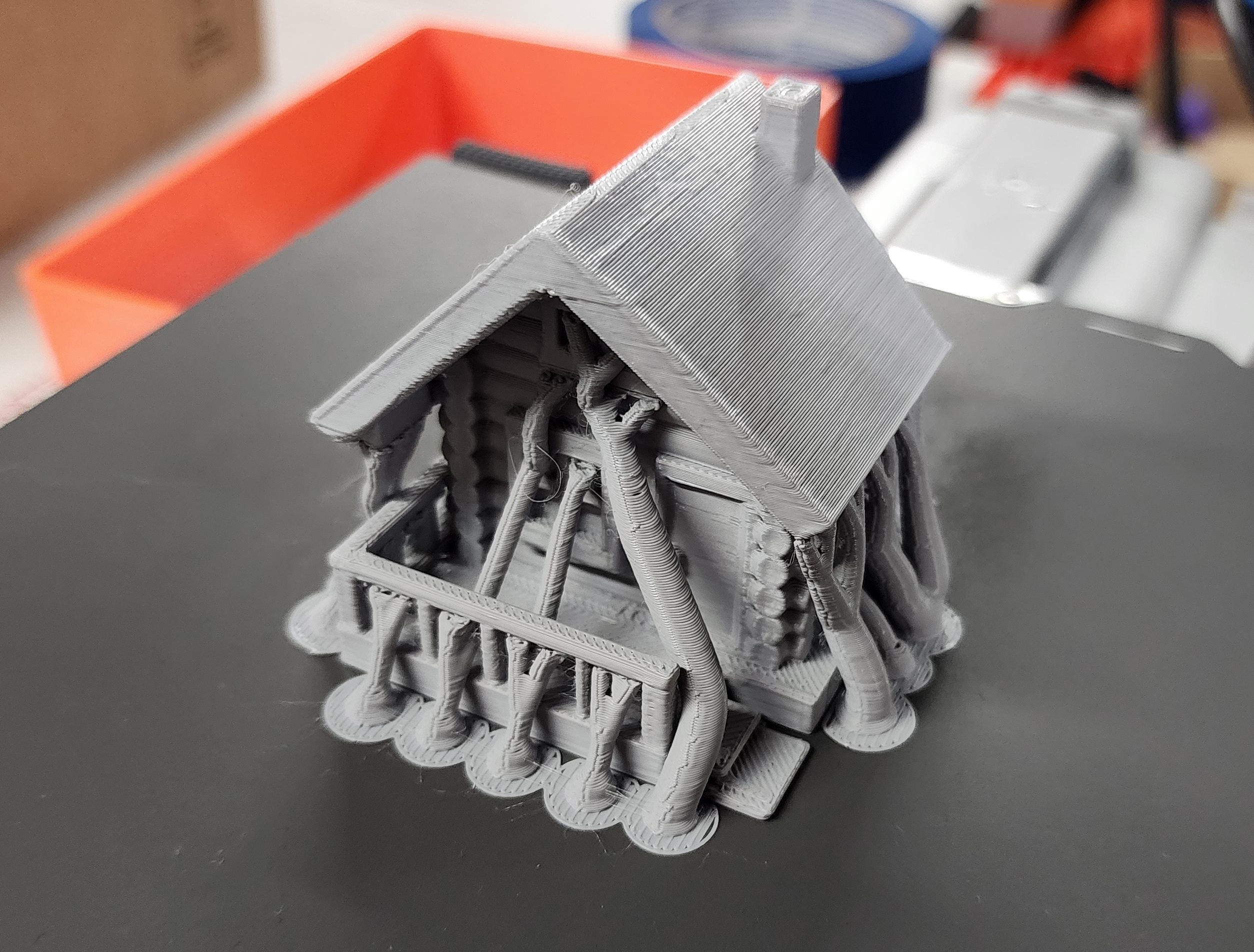 Miniatura 5 do modelo 3D Log Cabin Miniature