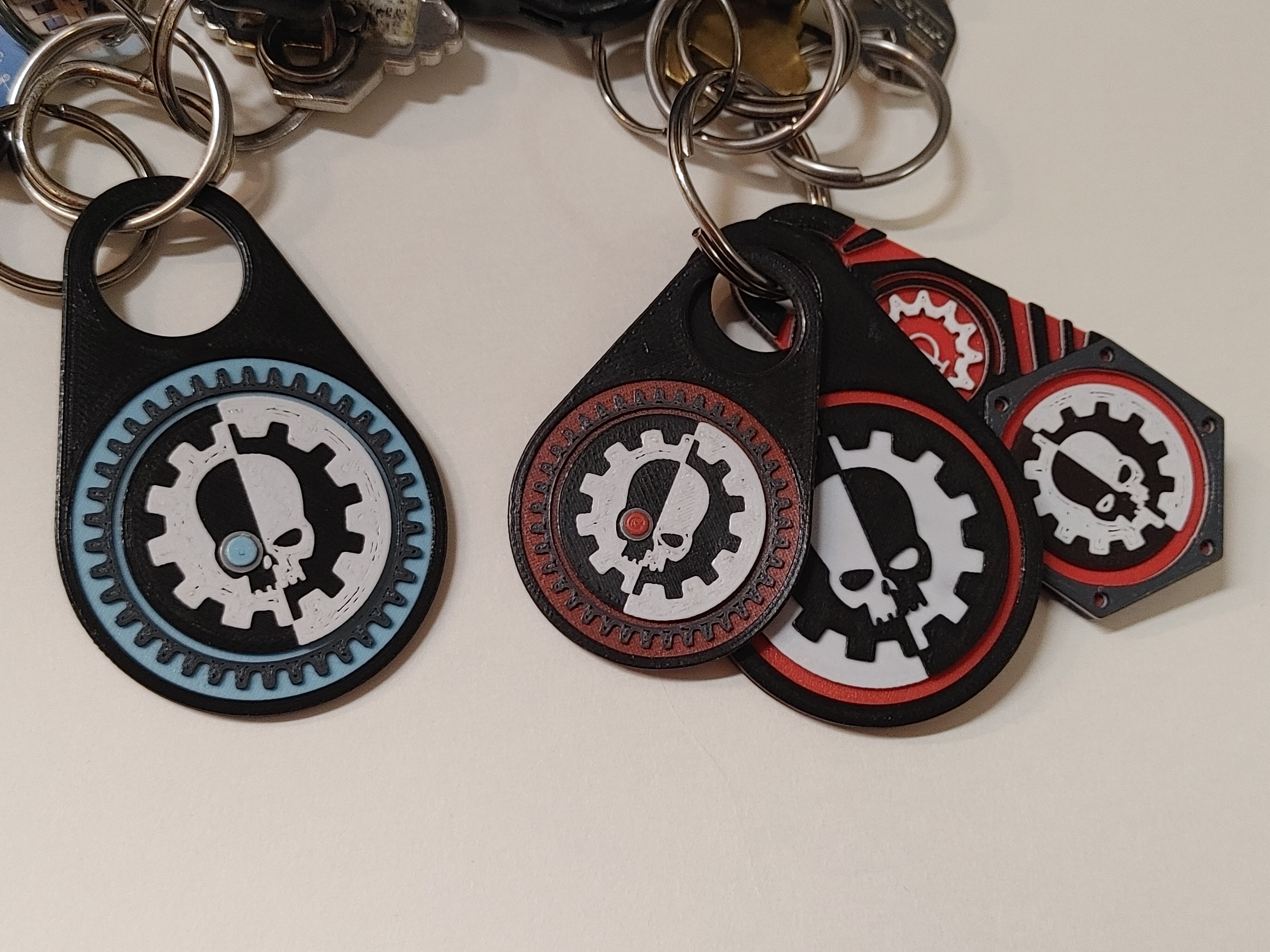 Adeptus Mechanicus Keychains