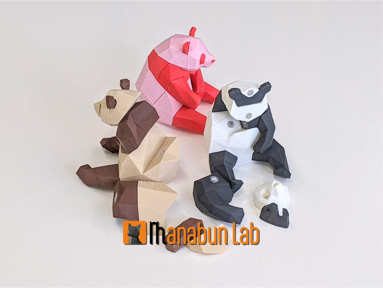 Low Poly Panda Puzzle — miniatura 3