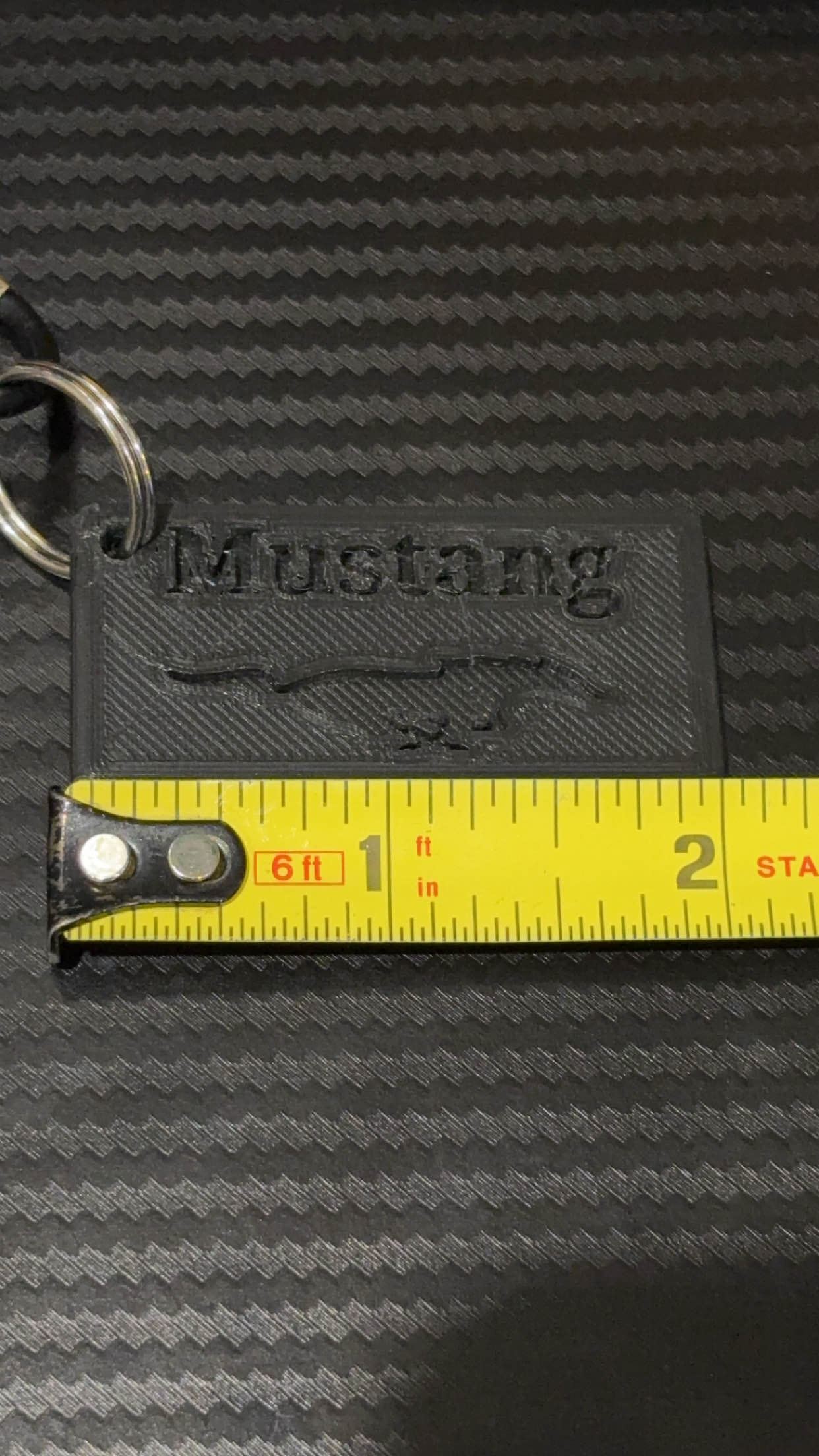 Mustang keychain