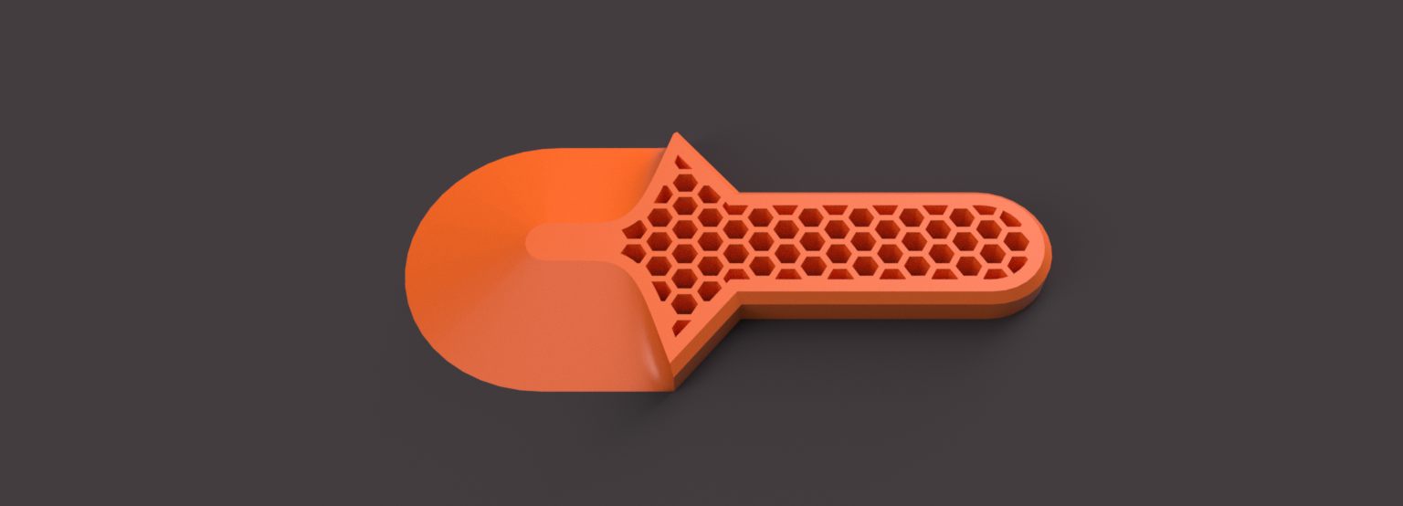 Miniatura 4 do modelo 3D Round scraper
