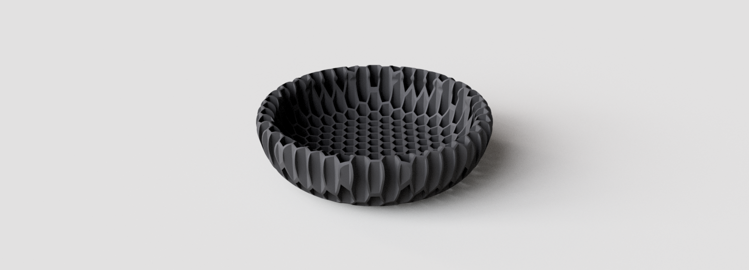 See Through Hex Bowl