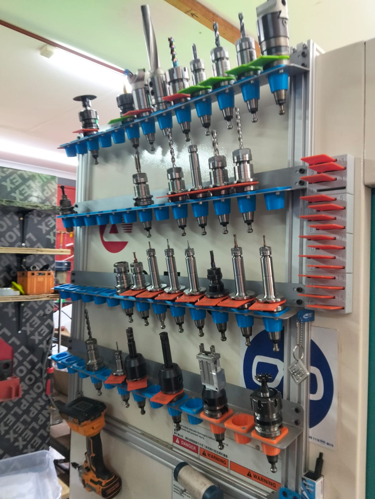Bt30 Tool Rack