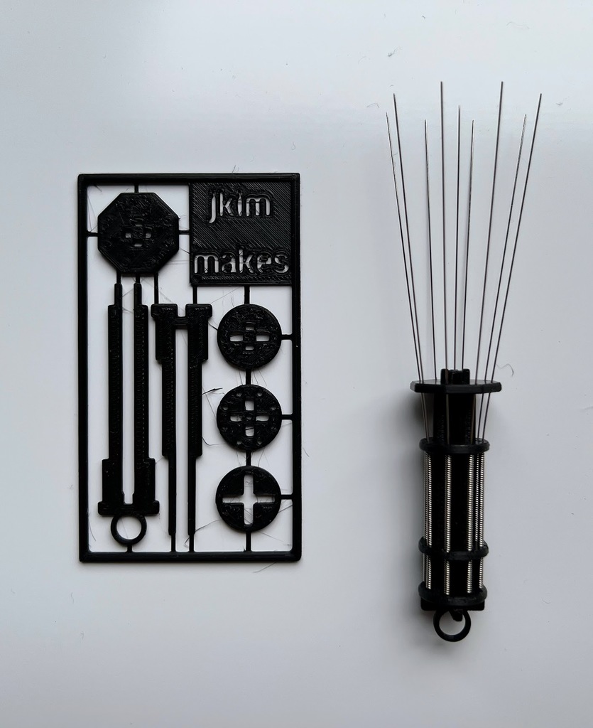 Business Card 9 Prong Espresso Wdt Tool Kit