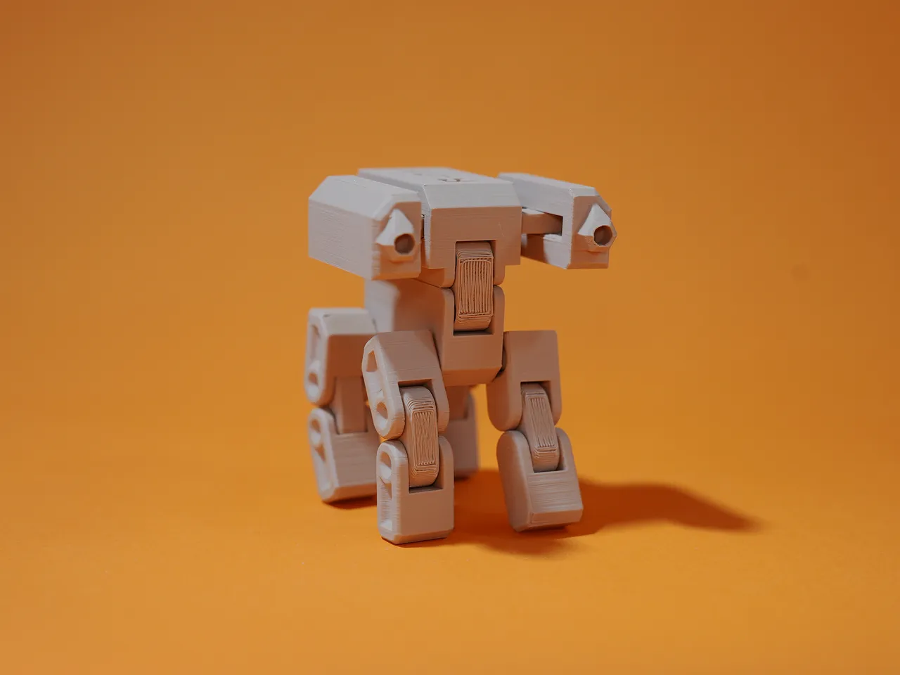 Print-in-Place Robot BoxBot B-01 by PrintLab Download free STL