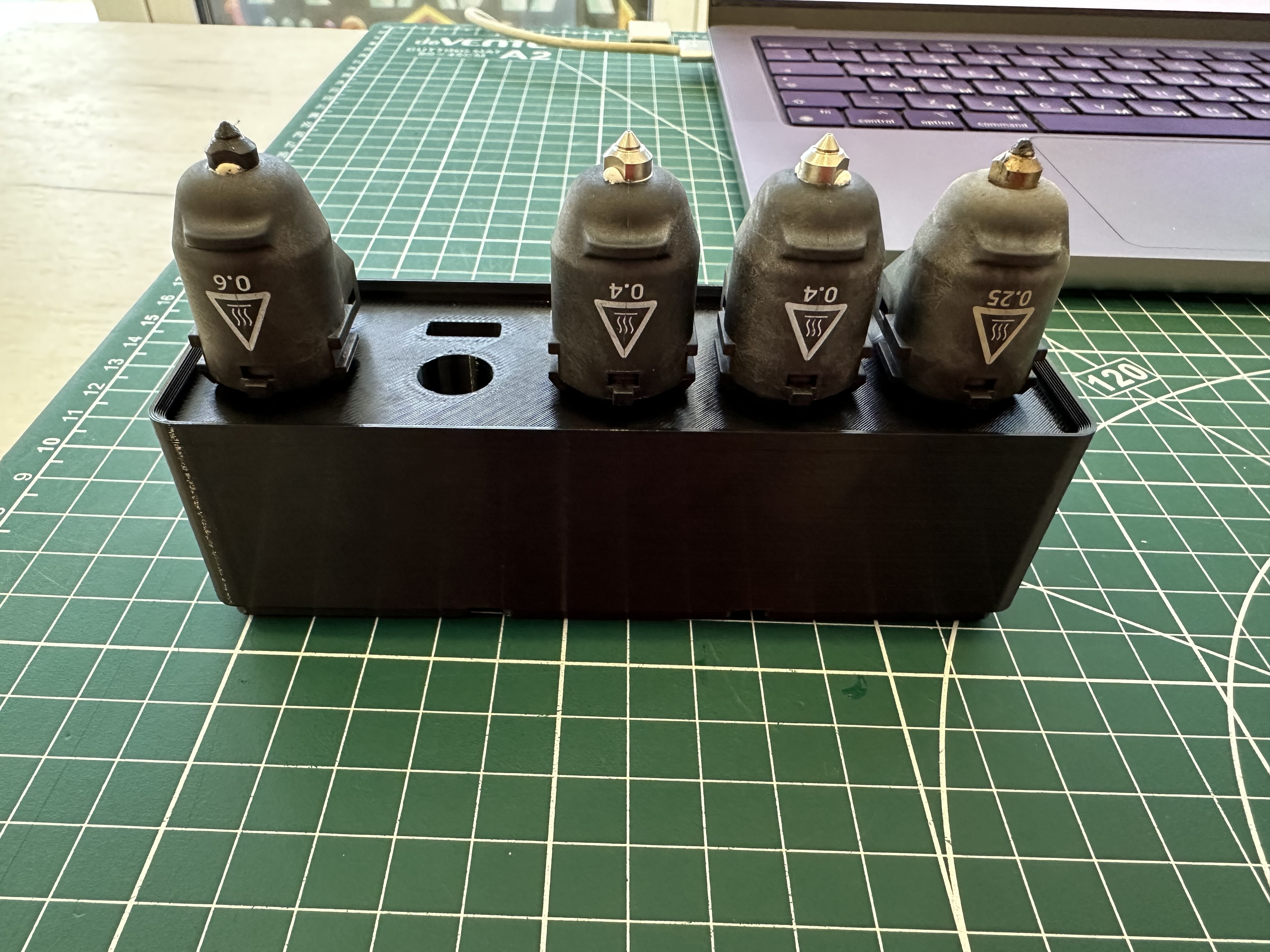 Gridfinity Flashforge 5M/Pro nozzle storage