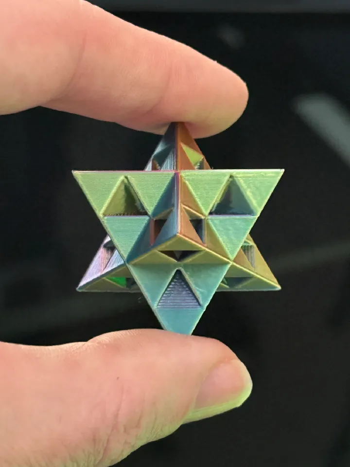 Sierpiński Stella Octangula (Fast Print/No Supports) by