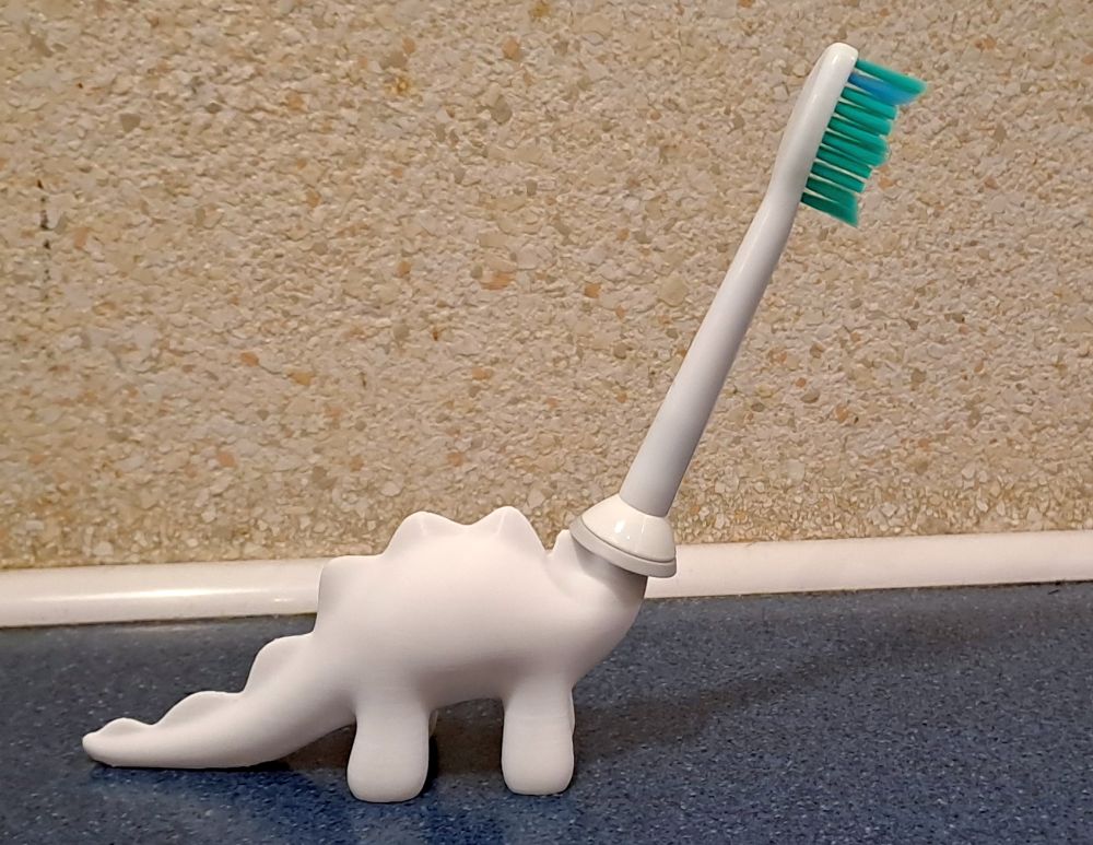 Dino Sonicare toothbrush holder