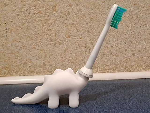 Dino Sonicare toothbrush holder
